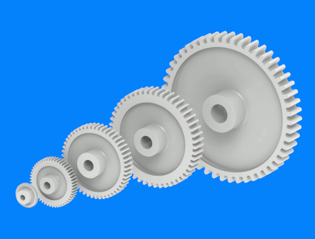 Spur gears (104-1)