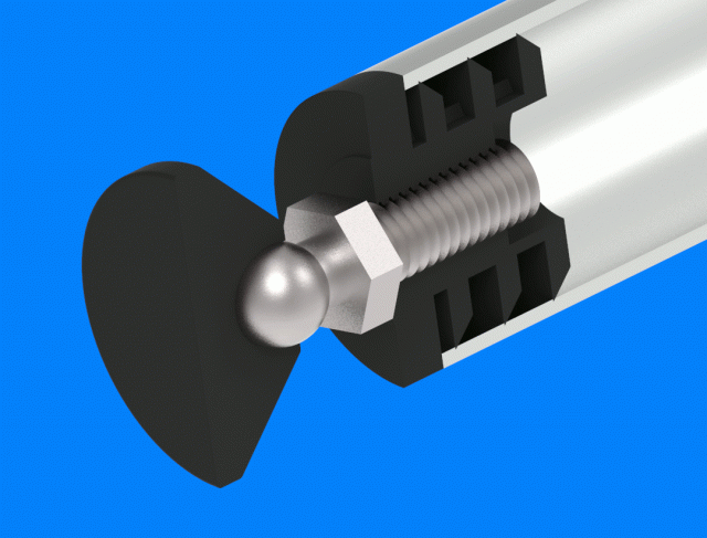 Swivel adjustment screws (627)