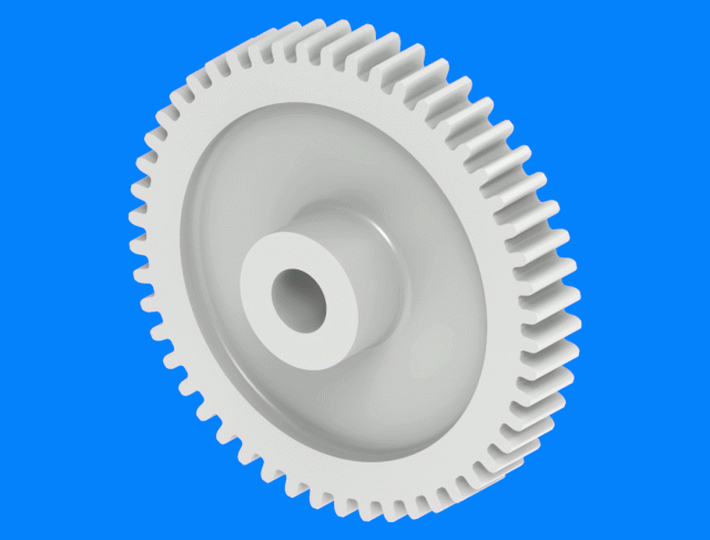Spur gears - modul 2 (104-20)